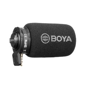 BY-A7H Plug-In Condenser Microphone for Mobile Devices (3.5mm)